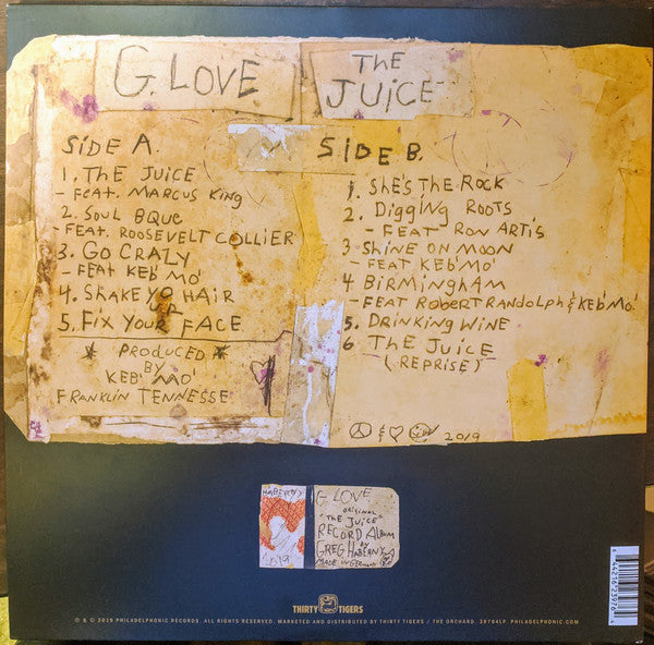 G. Love : The Juice (LP, Album)