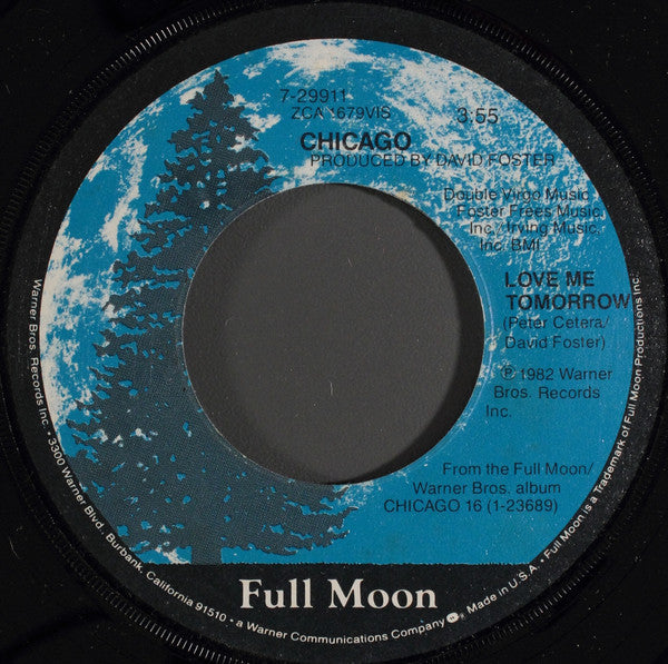 Chicago (2) : Love Me Tomorrow / Bad Advice (7", Single)