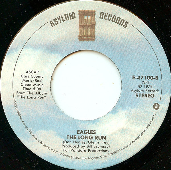 Eagles : Seven Bridges Road / The Long Run (7", Single, Spe)