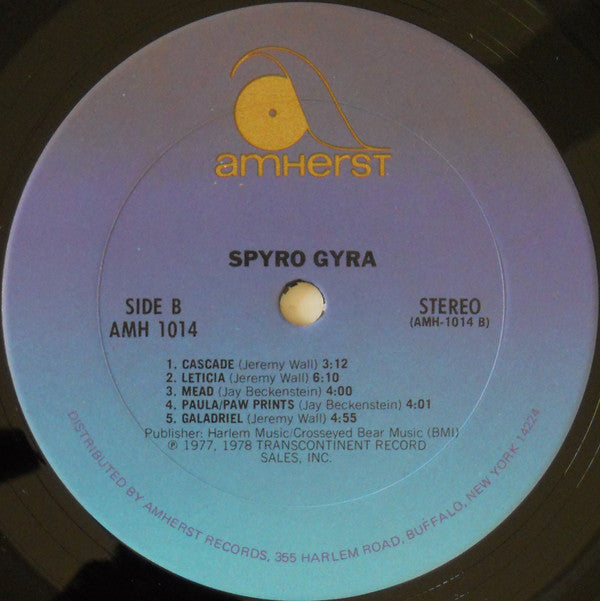 Spyro Gyra : Spyro Gyra (LP, Album, San)