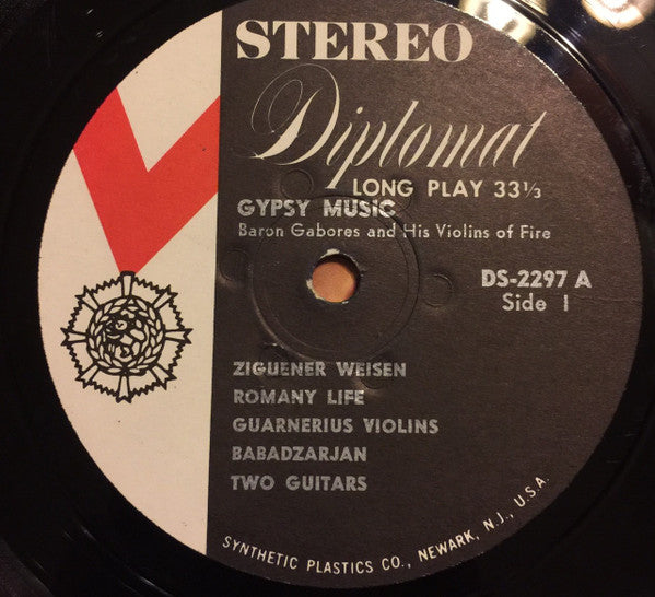 Baron Gabores And His Violins Of Fire : Gypsy! (LP)