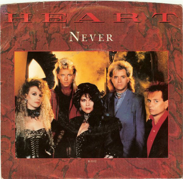 Heart : Never (7", Single, Jac)