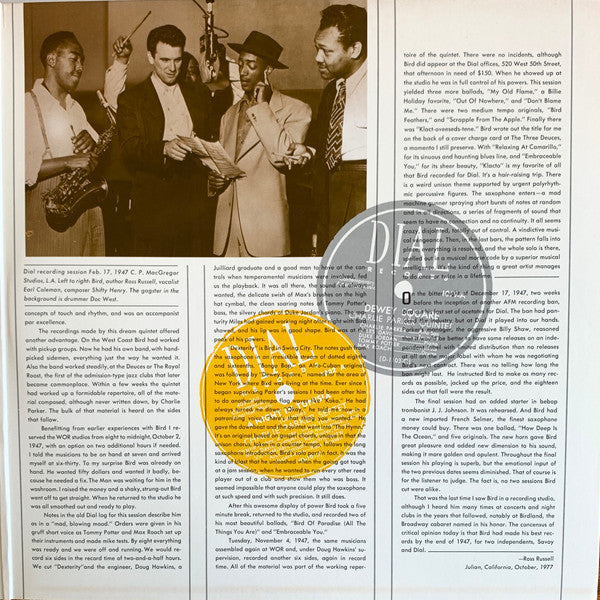Charlie Parker : The Very Best Of Bird (2xLP, Comp)