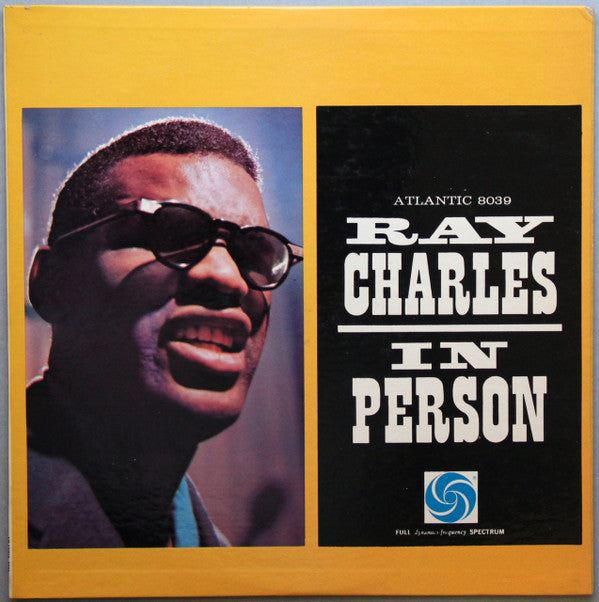 Ray Charles : Ray Charles In Person (LP, Album, Mono, RE, MGM)