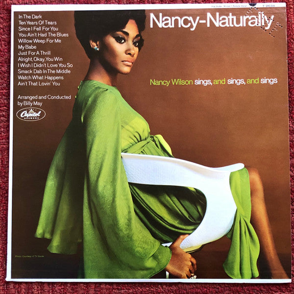 Nancy Wilson : Nancy - Naturally (LP, Album, Mono)