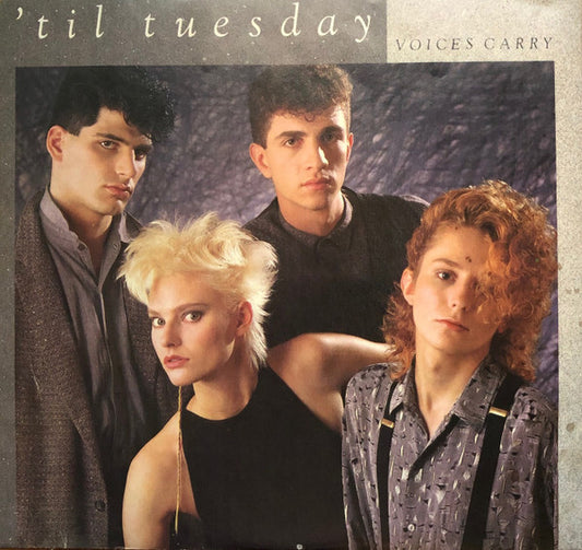 'Til Tuesday : Voices Carry (7", Single, Styrene, Car)