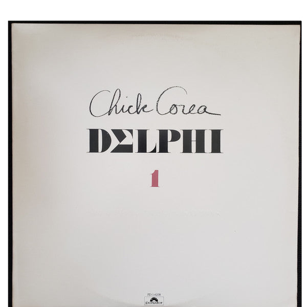 Chick Corea : Delphi 1 Solo Piano Improvisations (LP, Album, Ter)