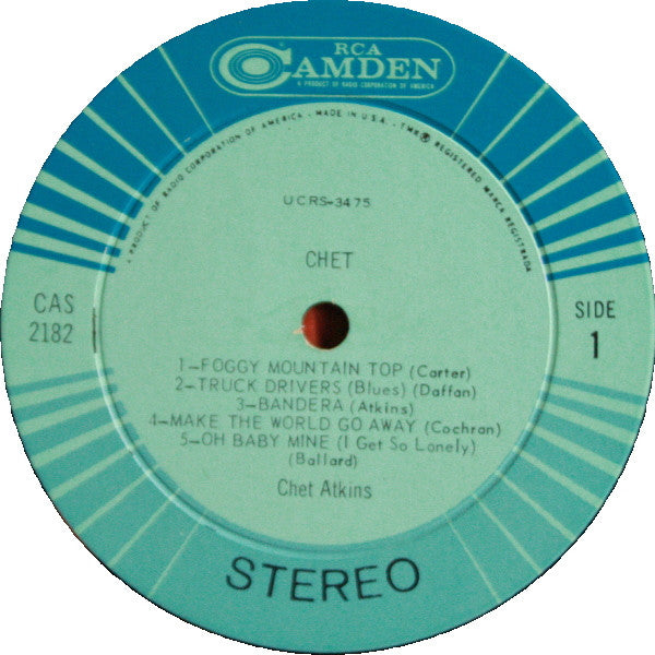 Chet Atkins : Chet (LP, Comp)