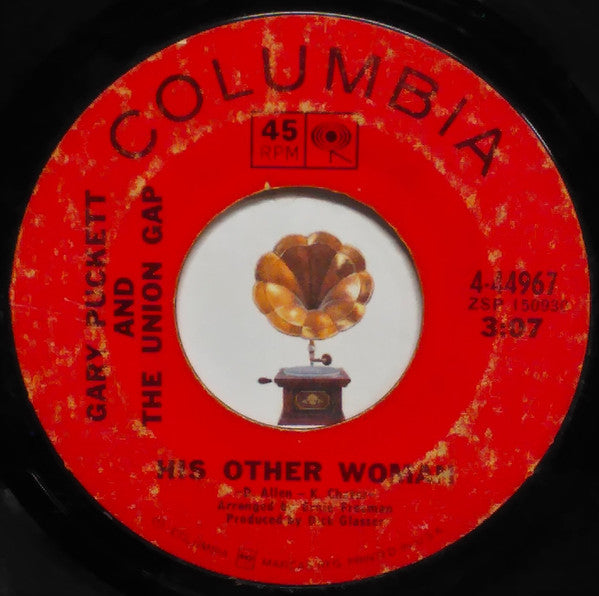 Gary Puckett And The Union Gap* : This Girl Is A Woman Now (7", Styrene, Pit)