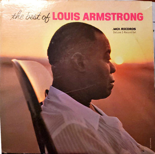 Louis Armstrong : The Best Of Louis Armstrong (2xLP, Comp)
