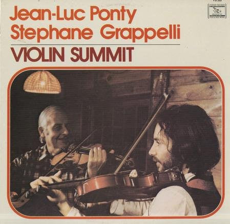 Jean-Luc Ponty, Stephane Grappelli* : Violin Summit (LP, Album, RE)