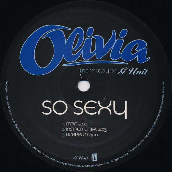 Olivia : So Sexy (12")