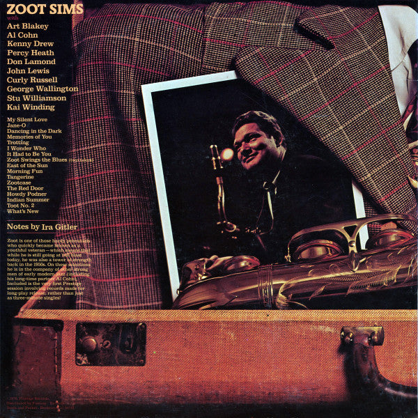 Zoot Sims : Zootcase (2xLP, Comp)