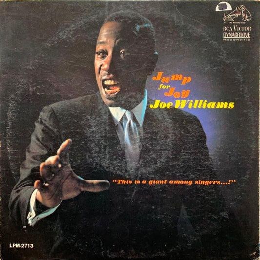 Joe Williams : Jump For Joy (LP, Album, Mono, Hol)