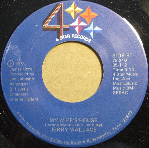 Jerry Wallace : To Get To You (7")