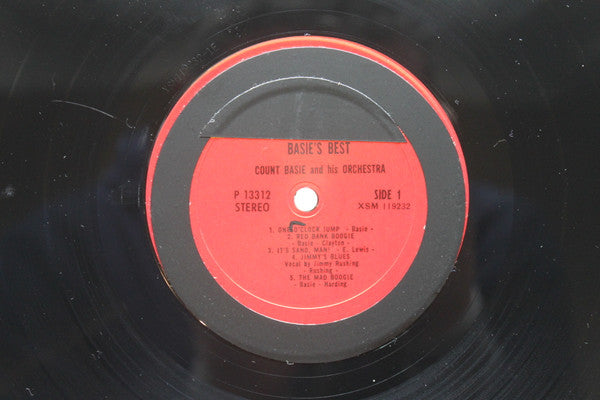 Count Basie And His Orchestra* : Basie's Best! A Collection Of Immortal Performances (LP, Comp, RE)