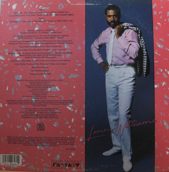 Lenny Williams : New Episode (LP, Album)
