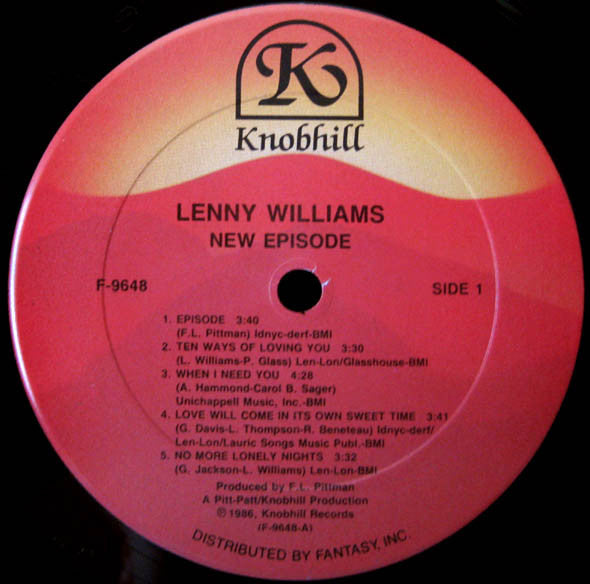 Lenny Williams : New Episode (LP, Album)