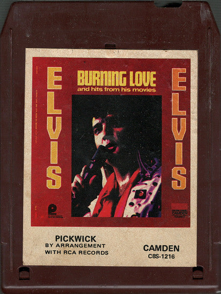 Elvis Presley : Burning Love And Hits From His Movies, Vol. 2 (8-Trk, Comp, RE)