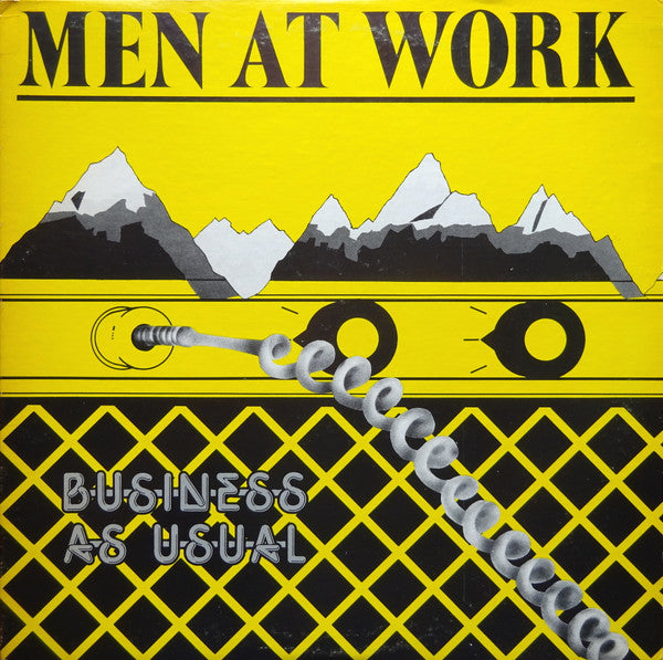 Men At Work : Business As Usual (LP, Album, Pit)