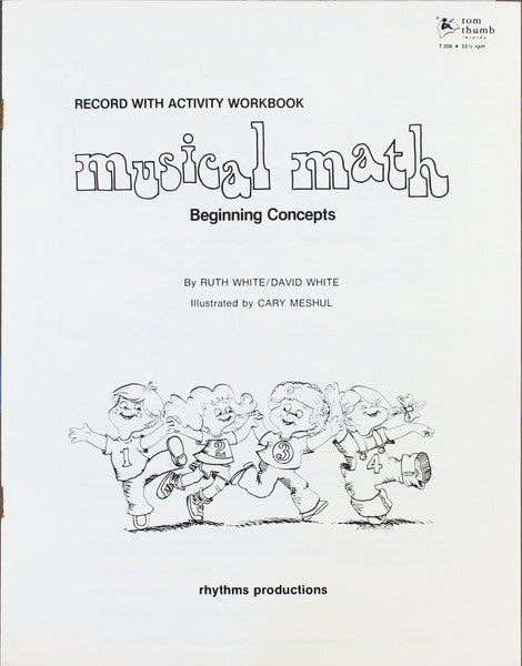 Ruth White / David White Sung By Terry Gris : Musical Math: Beginning Concepts (LP, Album, RE)