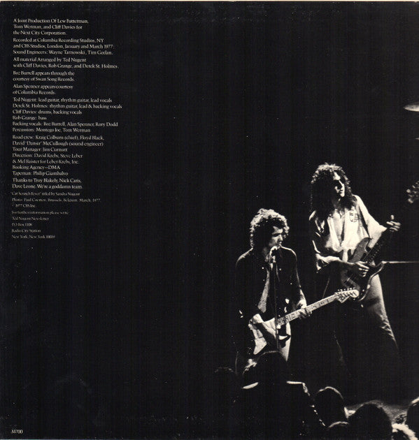 Ted Nugent : Cat Scratch Fever (LP, Album, RE, Pit)