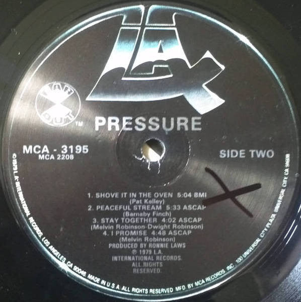 Pressure (19) : Pressure (LP, Album, Glo)