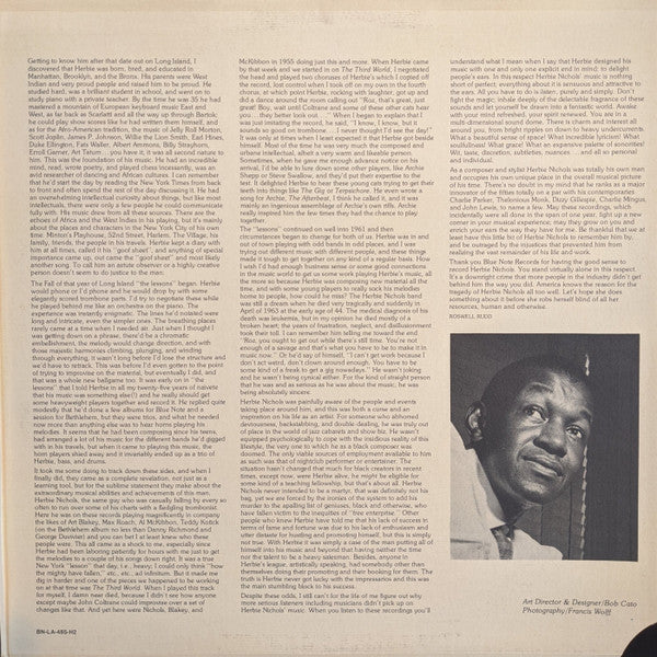 Herbie Nichols : The Third World (2xLP, Comp, Mono)