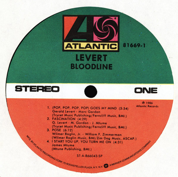 LeVert* : Bloodline (LP, Album)
