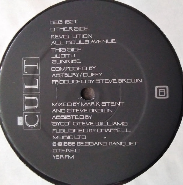 The Cult : Revolution E.P. (12", EP, Dam)