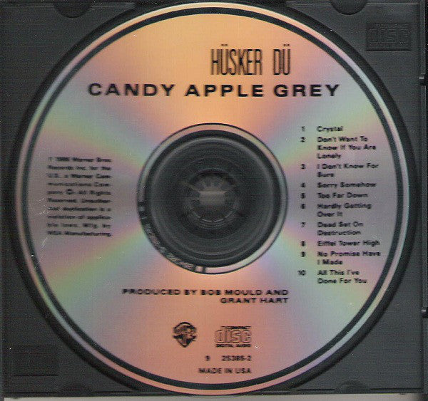Hüsker Dü : Candy Apple Grey (CD, Album, RE)