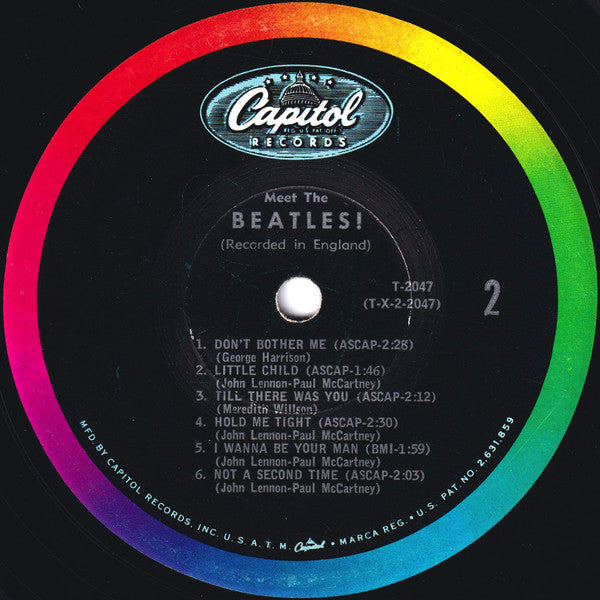 The Beatles : Meet The Beatles! (LP, Album, Mono, Los)