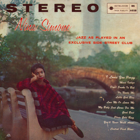 Nina Simone : Little Girl Blue (LP, Album, RP)