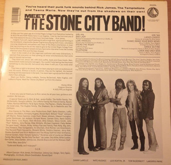 Stone City Band : Meet The Stone City Band! - Out From The Shadow (LP, Album)