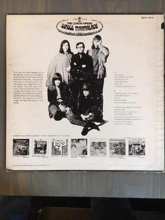 The Lemon Pipers : Jungle Marmalade (LP, Album)