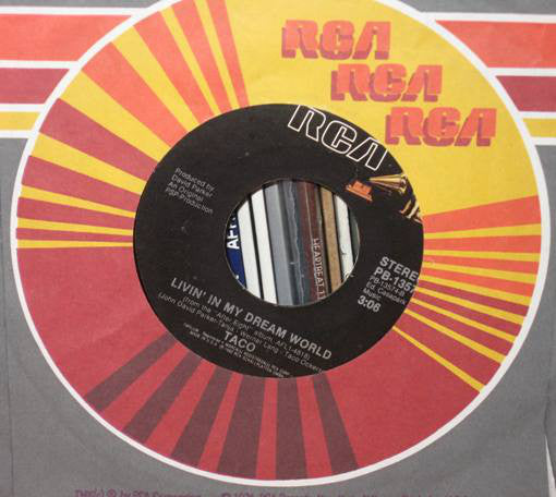 Taco : Puttin' On The Ritz / Livin' In My Dreamworld (7", Single, Styrene)