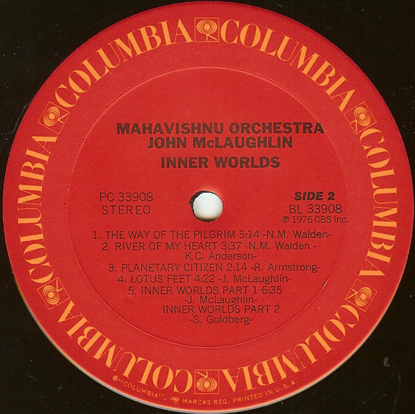 Mahavishnu Orchestra / John McLaughlin : Inner Worlds (LP, Album)