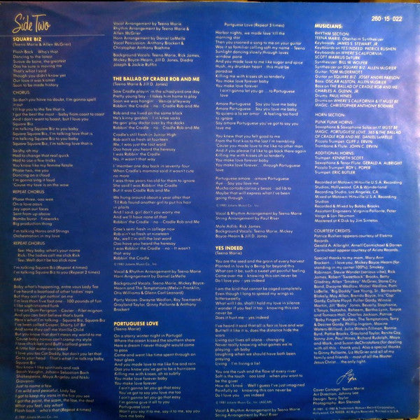 Teena Marie : It Must Be Magic (LP, Album)