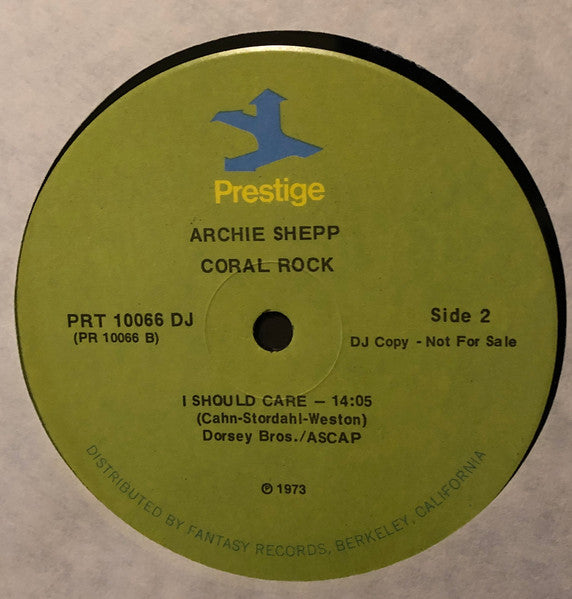 Archie Shepp : Coral Rock (LP, Album, RE, DJ )