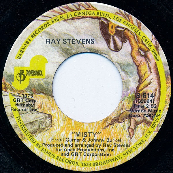 Ray Stevens : Misty (7", Single)