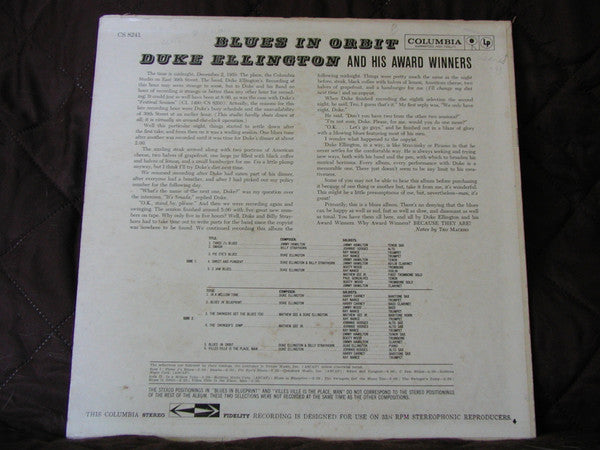 Duke Ellington : Blues In Orbit (LP, Album)