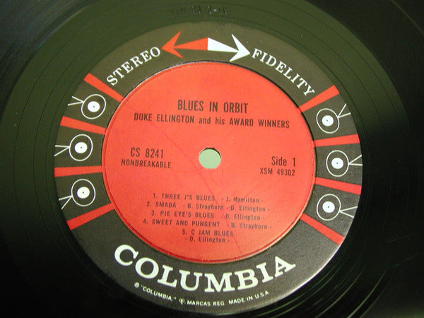 Duke Ellington : Blues In Orbit (LP, Album)