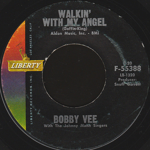 Bobby Vee With The Johnny Mann Singers : Run To Him / Walkin' With My Angel (7", Single, Styrene, Ter)