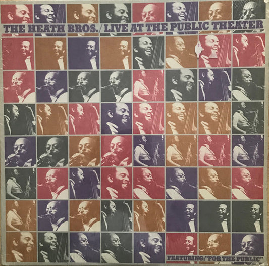The Heath Brothers : Live At The Public Theater (LP, Album, San)