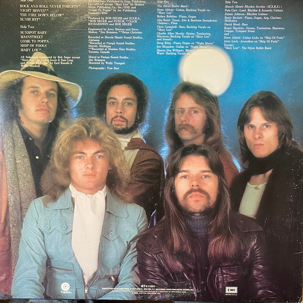 Bob Seger & The Silver Bullet Band* : Night Moves (LP, Album, Club, Car)