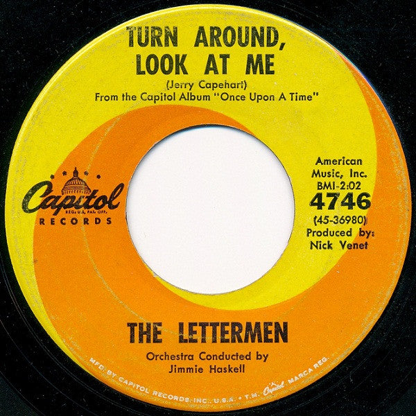 The Lettermen : Turn Around Look At Me / How Is Julie? (7")