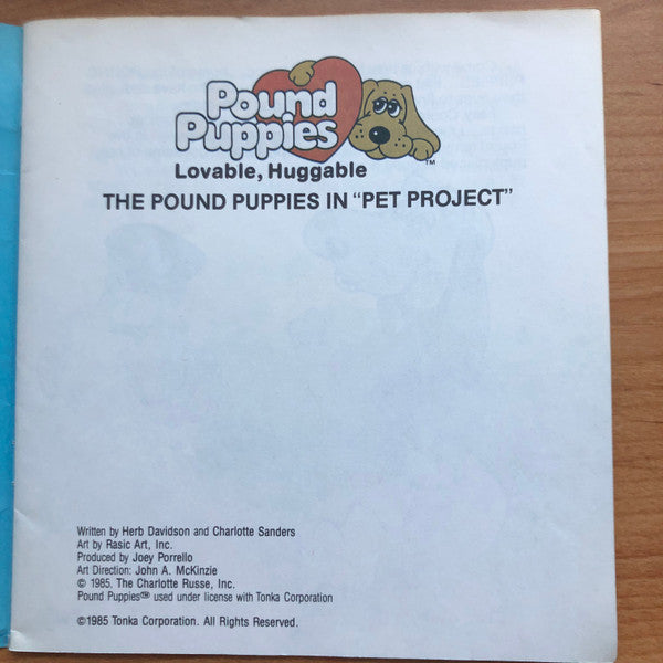 Pound Puppies : Pet Project (7")