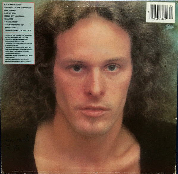 Ted Nugent : Great Gonzos! - The Best Of Ted Nugent (LP, Comp, RE, Car)