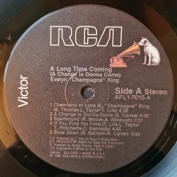 Evelyn "Champagne" King* : A Long Time Coming (LP, Album)