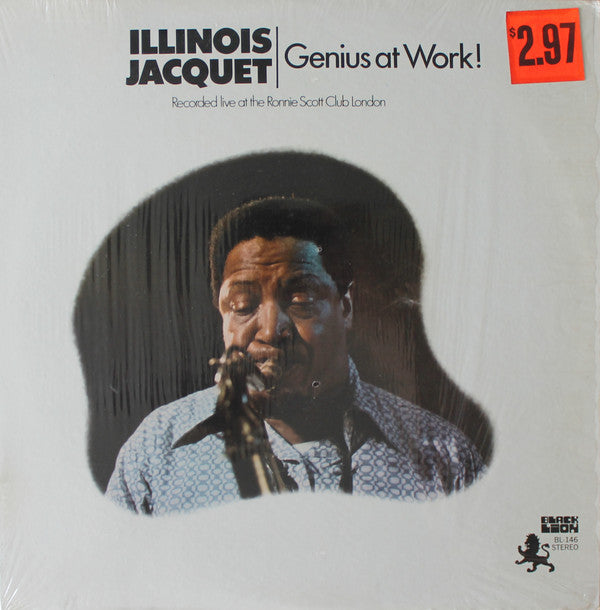 Illinois Jacquet : Genius At Work! (LP, Album)